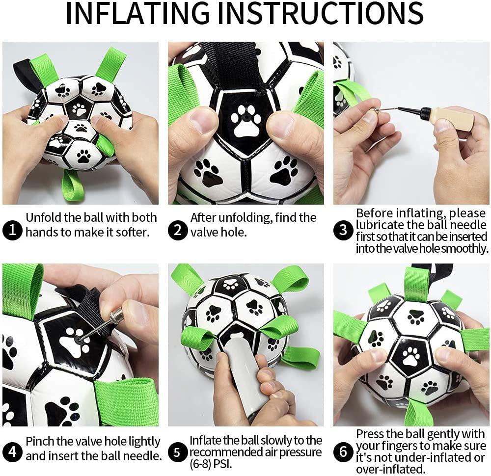 Pets Empire combo of Gairnt Breed Dogs Ball Toy- (Pack of 2)