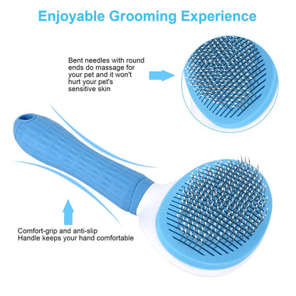 Pets Empire Grooming Shedding Brush for Dogs and Cats (Combo of 3)
