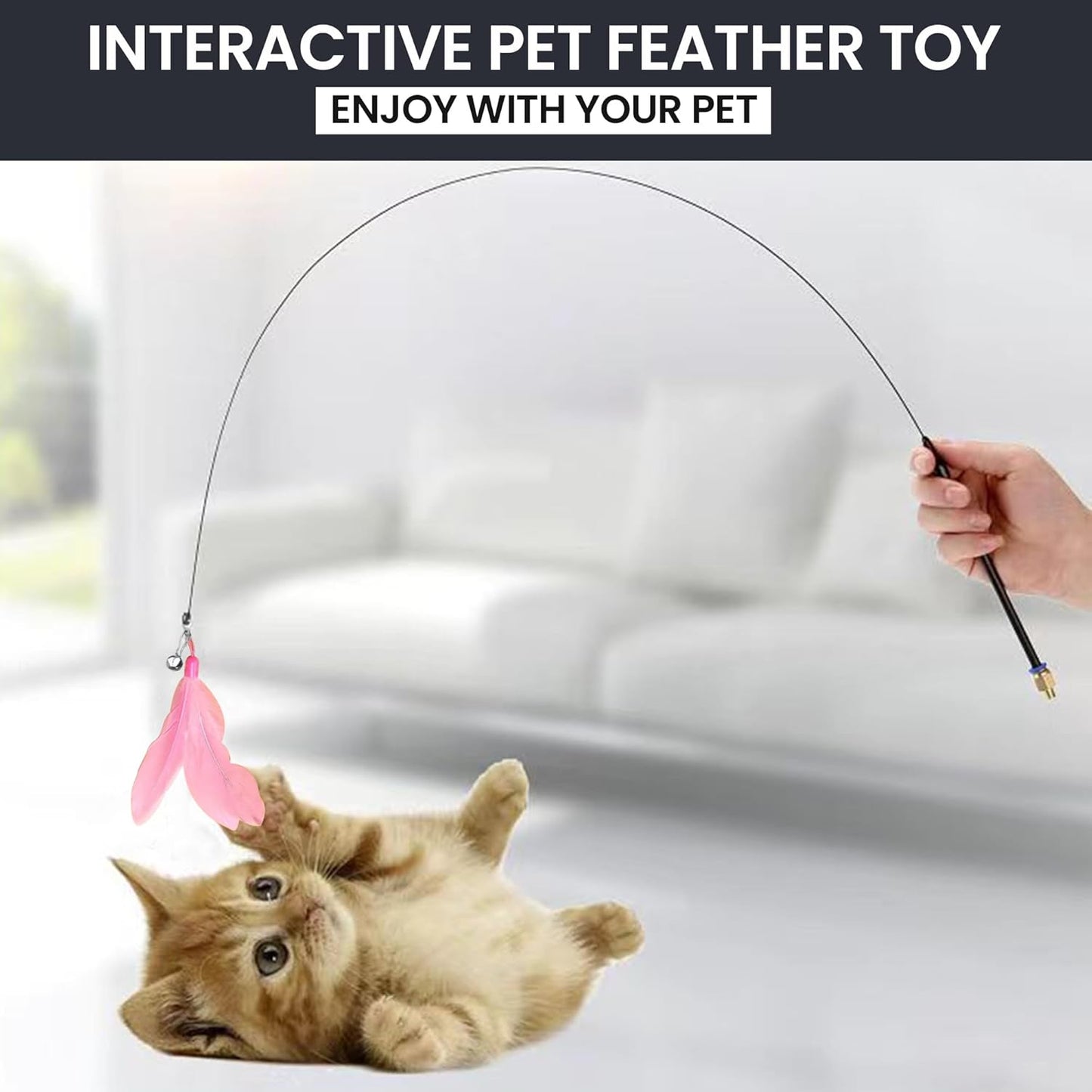 Pets Empire Suction Cup Cat Teaser Toy