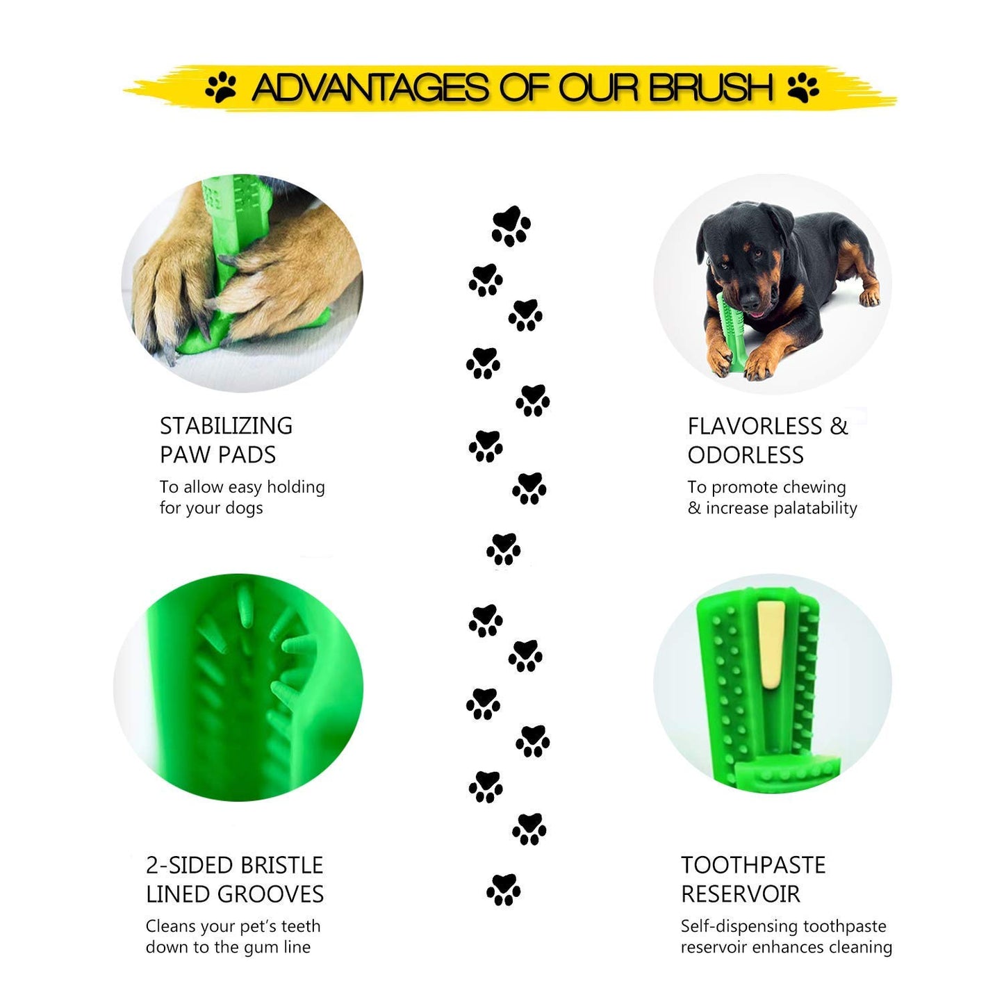 Pets Empire Dog Toothbrush ,Oral Dental Care