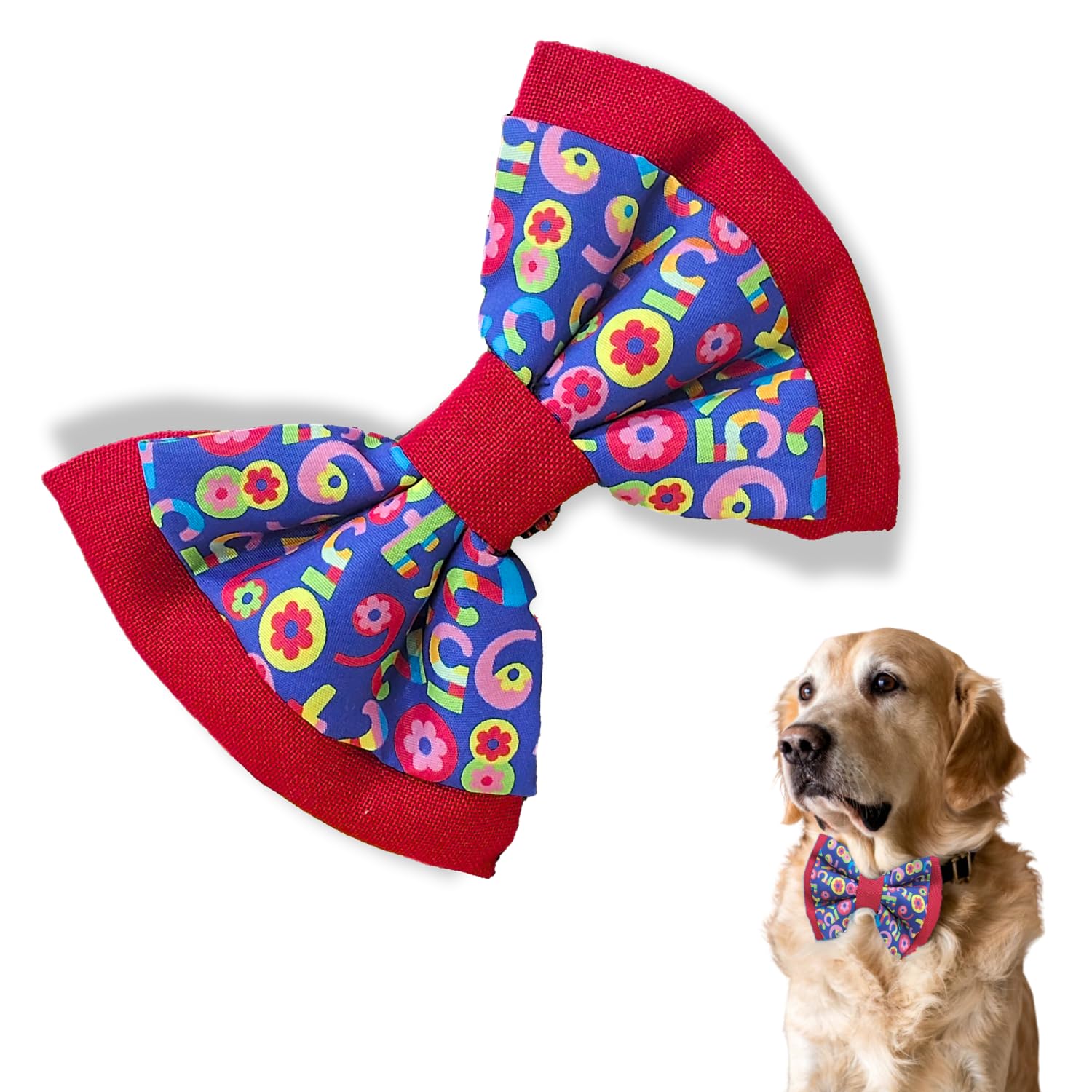 Pets Empire Dog & Cat Double Bow Tie