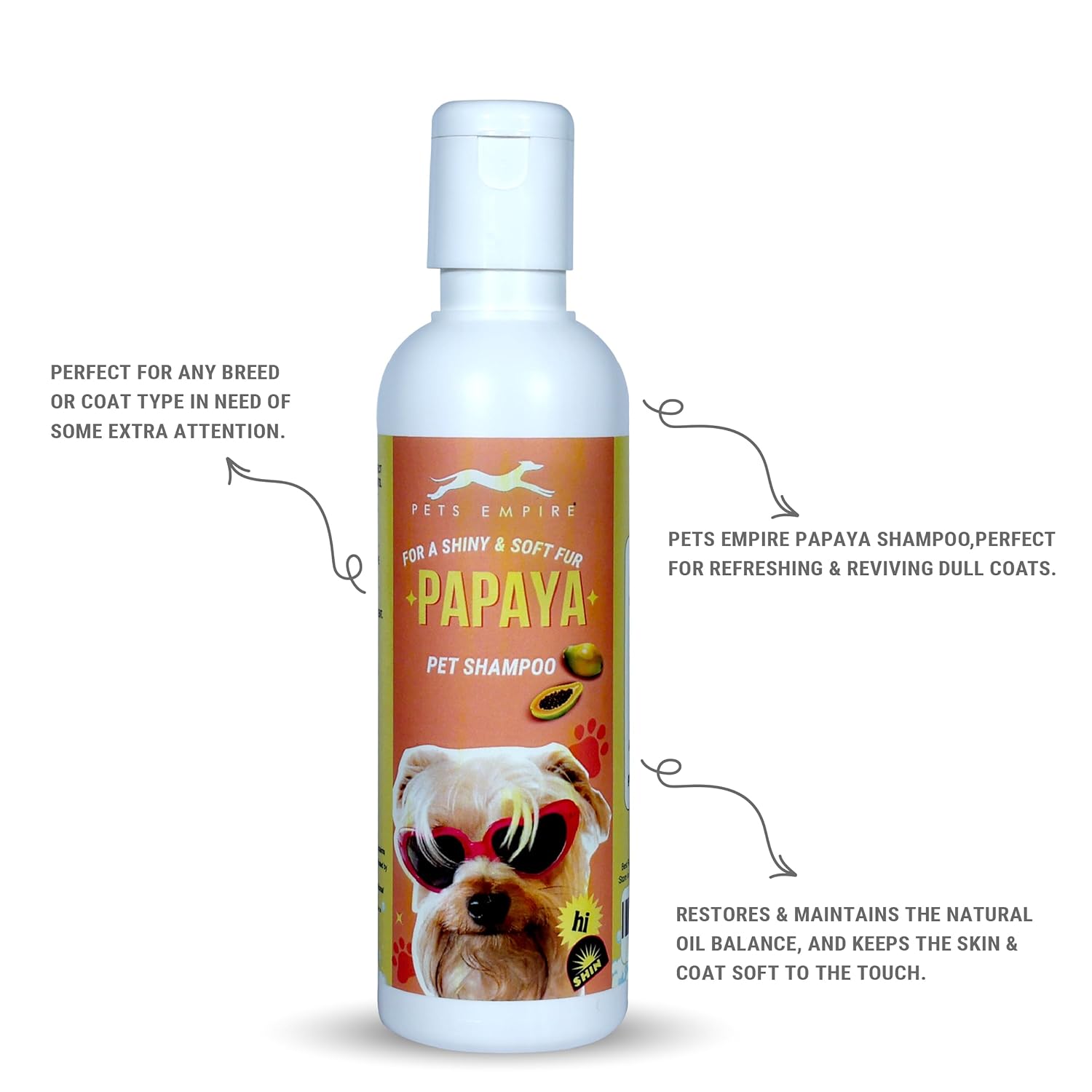 Pets Empire Papaya Shampoo for Dogs