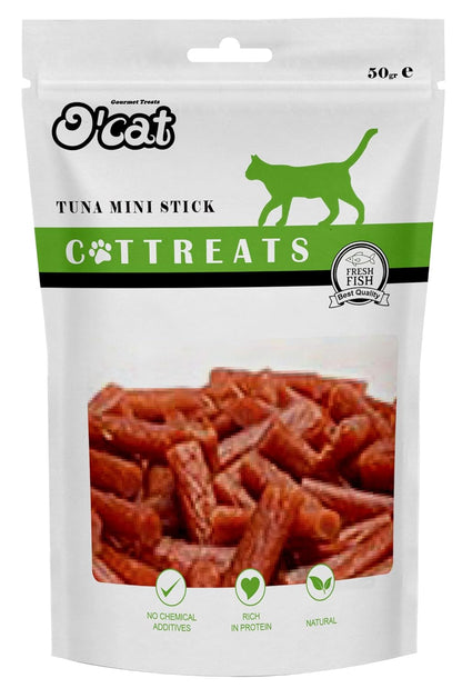 O'Cat Healthy Cat Treat Combo Pack 50g (Pack of 7)