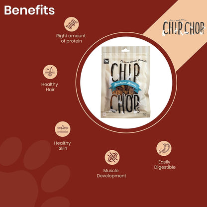 CHIP CHOP BARBEQUE HEARTS DOG TREATS 70g