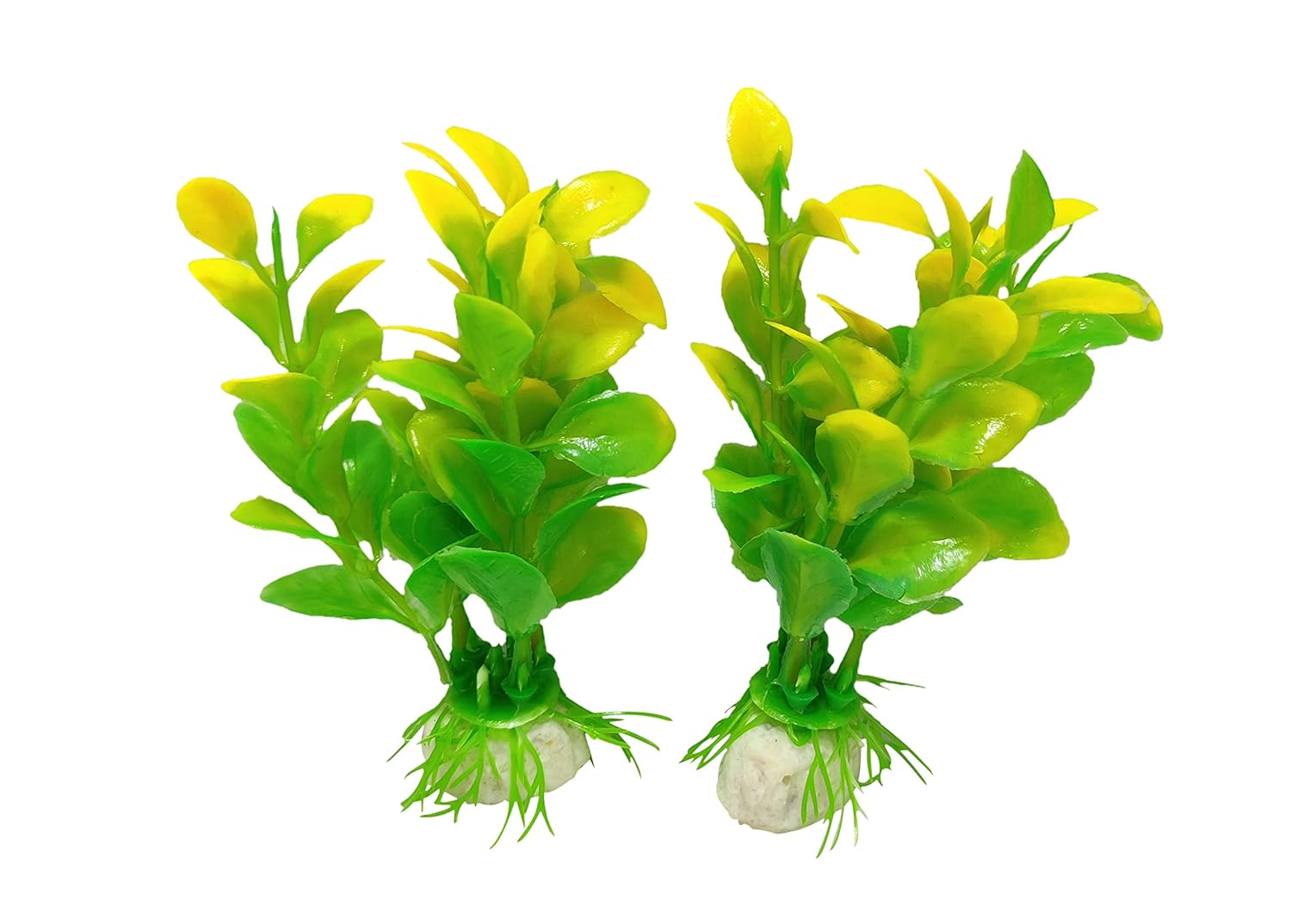Pets Empire Plastic Aquarium Water Plants Pack Of 2