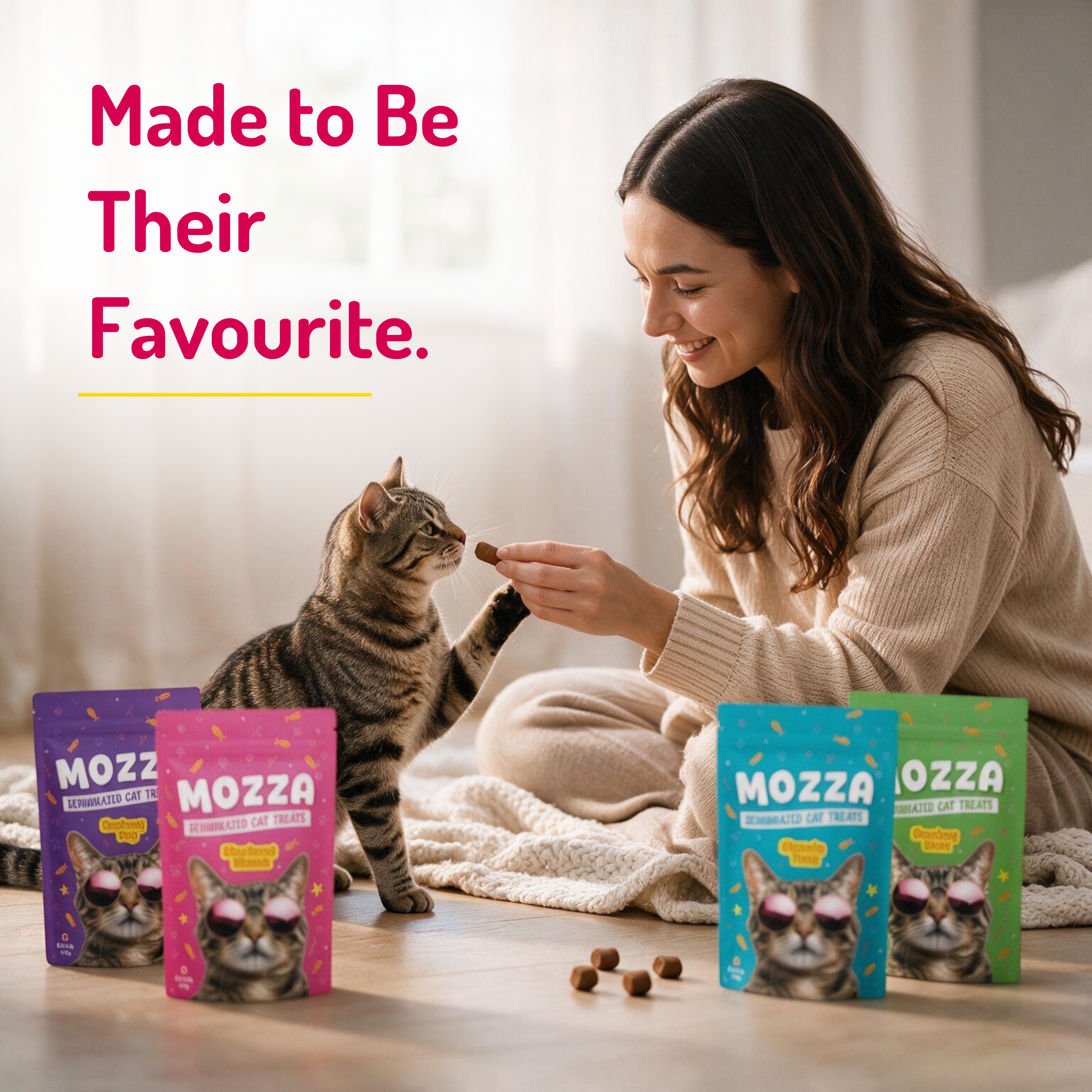 Mozza Classic Tuna Treat for cats ( 50gms)- Pack Of 2