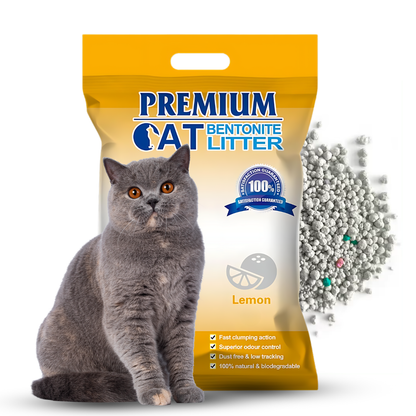 Pets Empire Premium Cat Litter - Lemon Scented