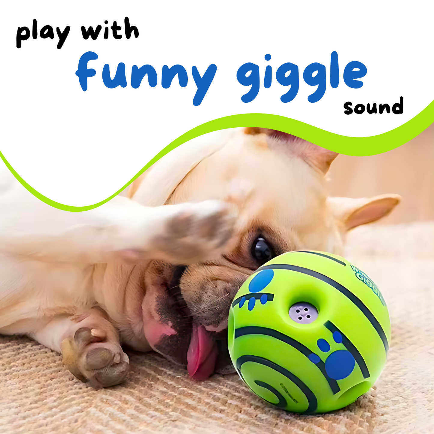 PETS EMPIRE Small Giggle Ball for Dogs