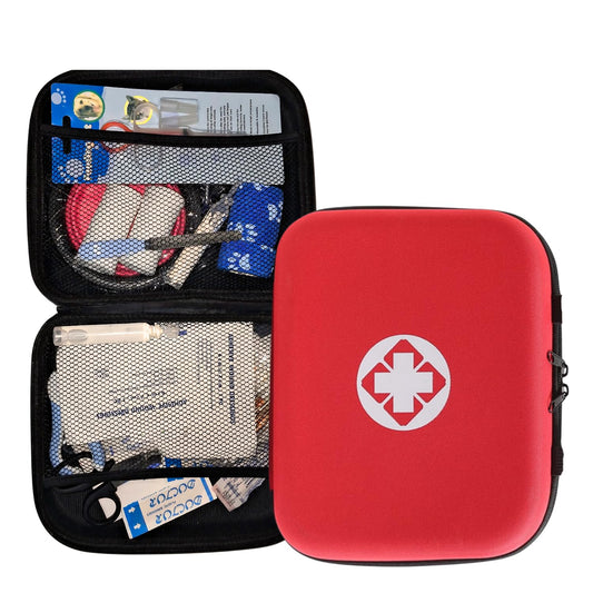 Pets Empire Pets First Aid Kit for Dogs and Cats (54 Essential Supplies in Portable Case)