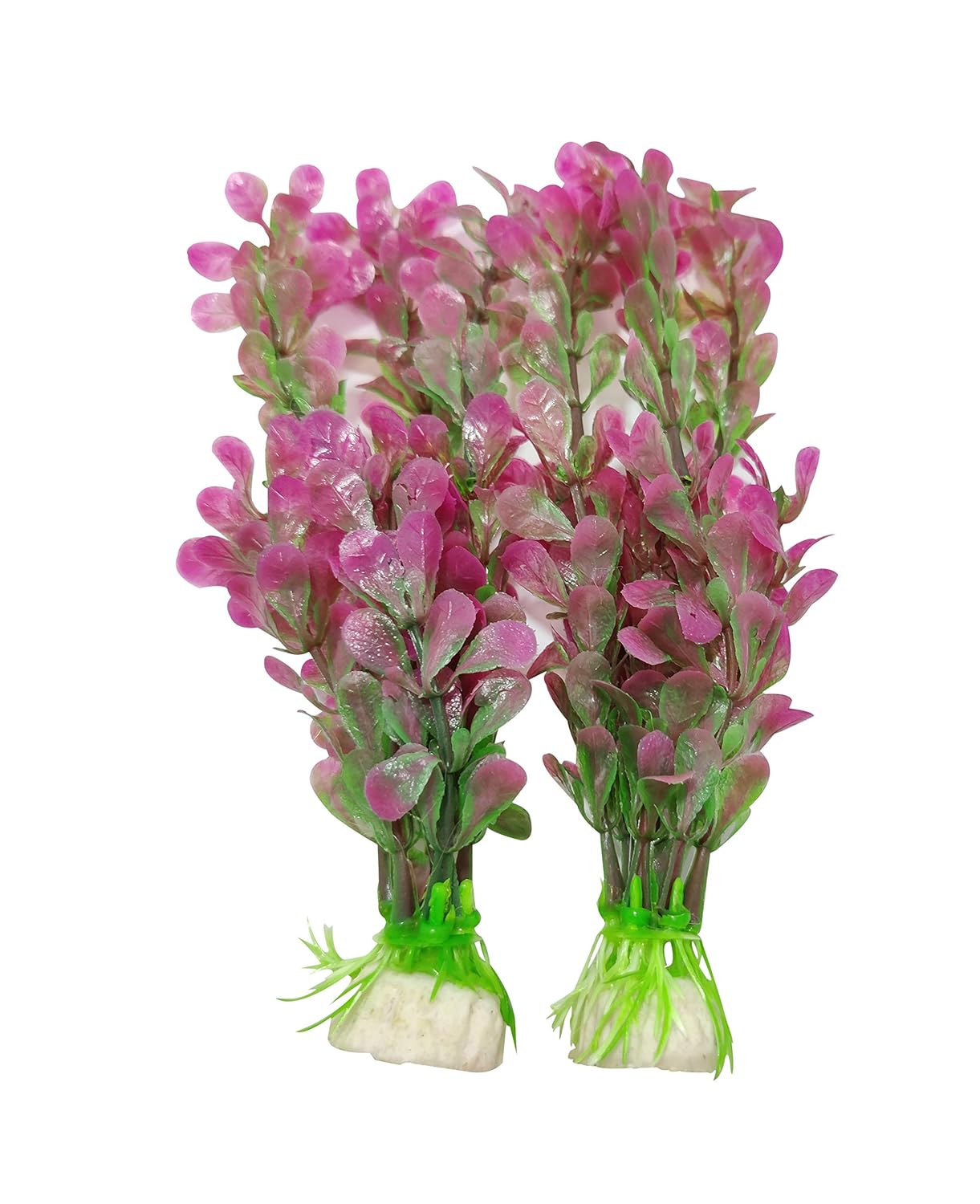 Pets Empire Plastic Aquarium Water Plants Pack Of 2