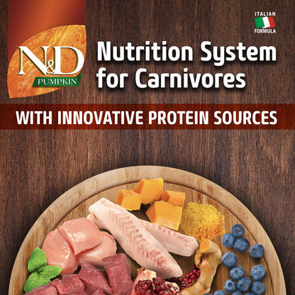 N&D Pumpkin Chicken & Pomegranate Grain Free Adult Mini Dog Dry Food