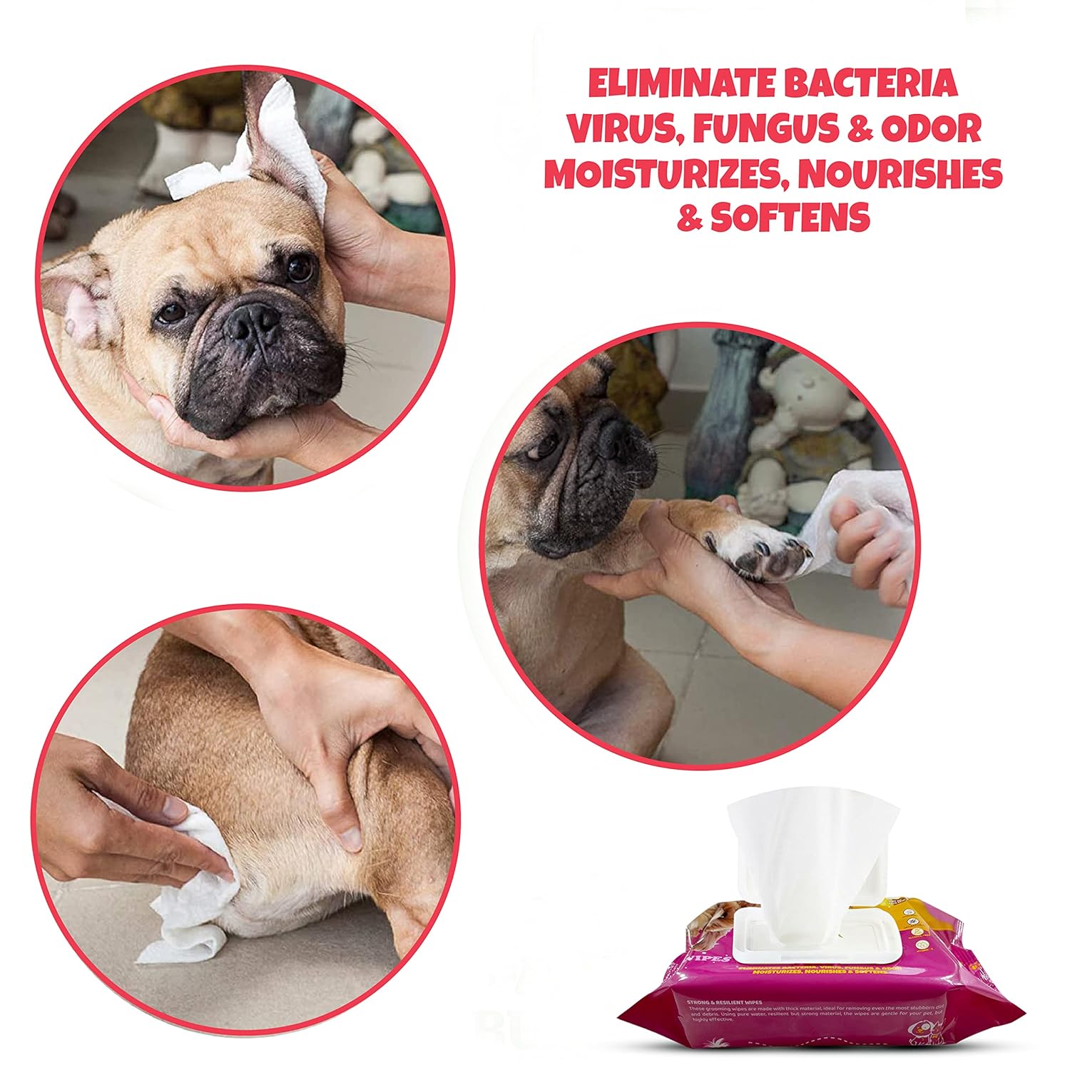 Pets Empire Paw Care Kit for Dogs - Neem Flavour