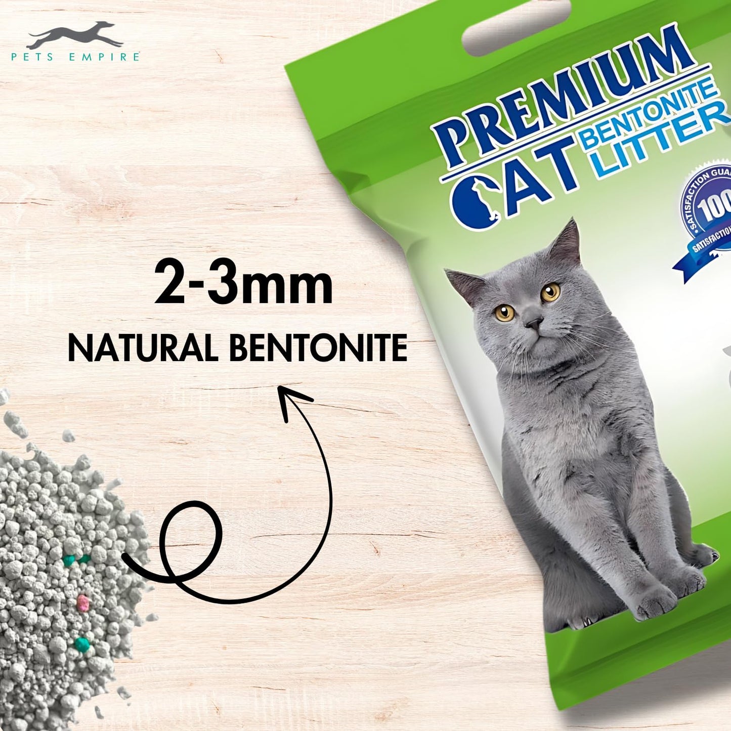 Pets Empire Premium Bentonite Cat Litter Apple Fragrance (5L/4kg)