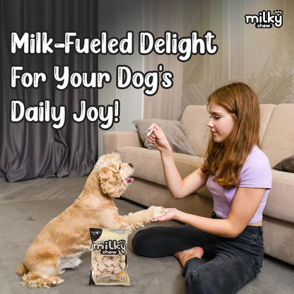 Dogaholic Milky Chew Bone Style Dog Treats-210g