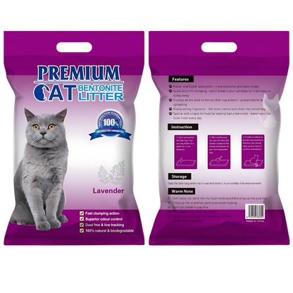 Pets Empire Premium Cat Litter - Lavender Scented