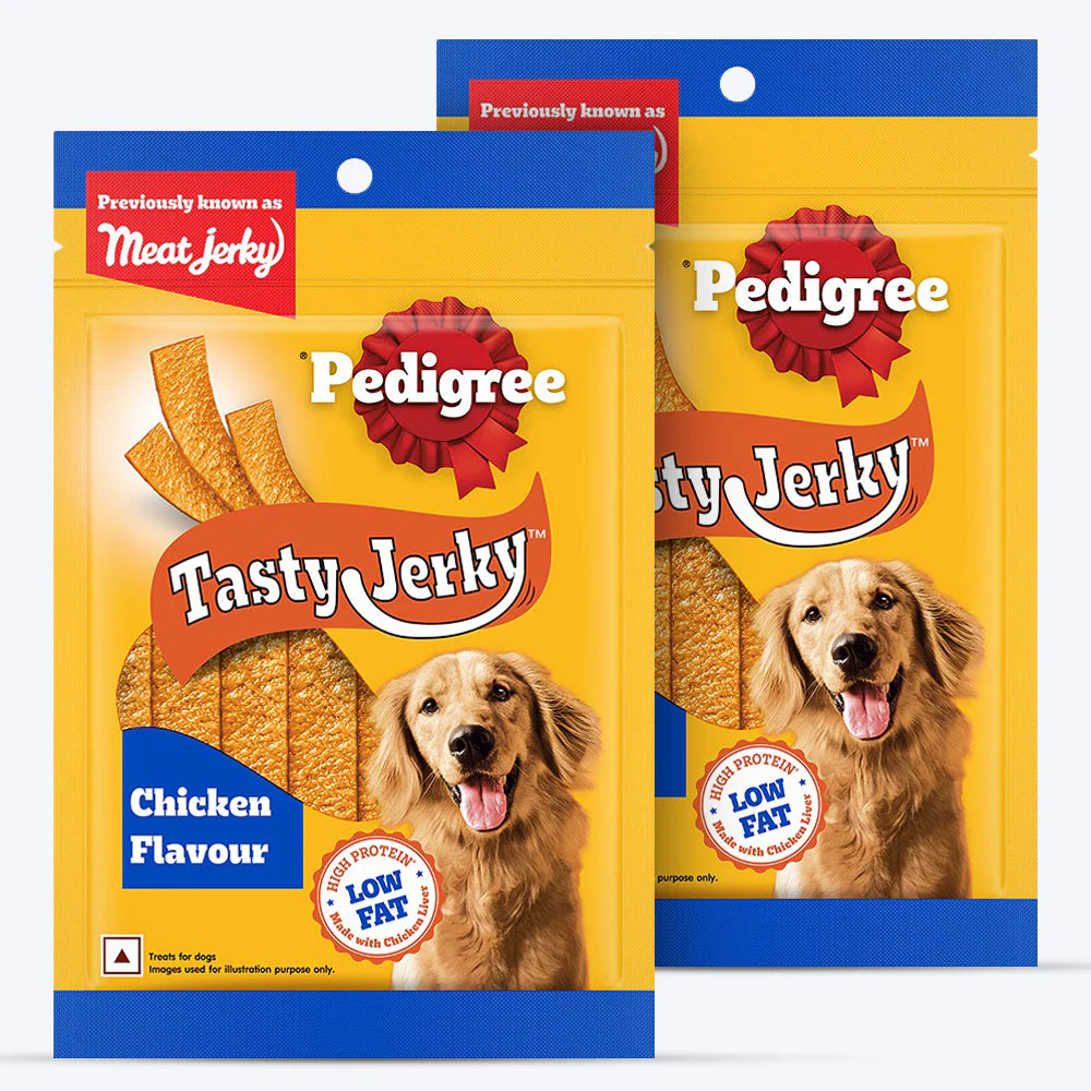 Pedigree Tasty Jerky Chicken Flavour Treat For Adult Dog - 70g