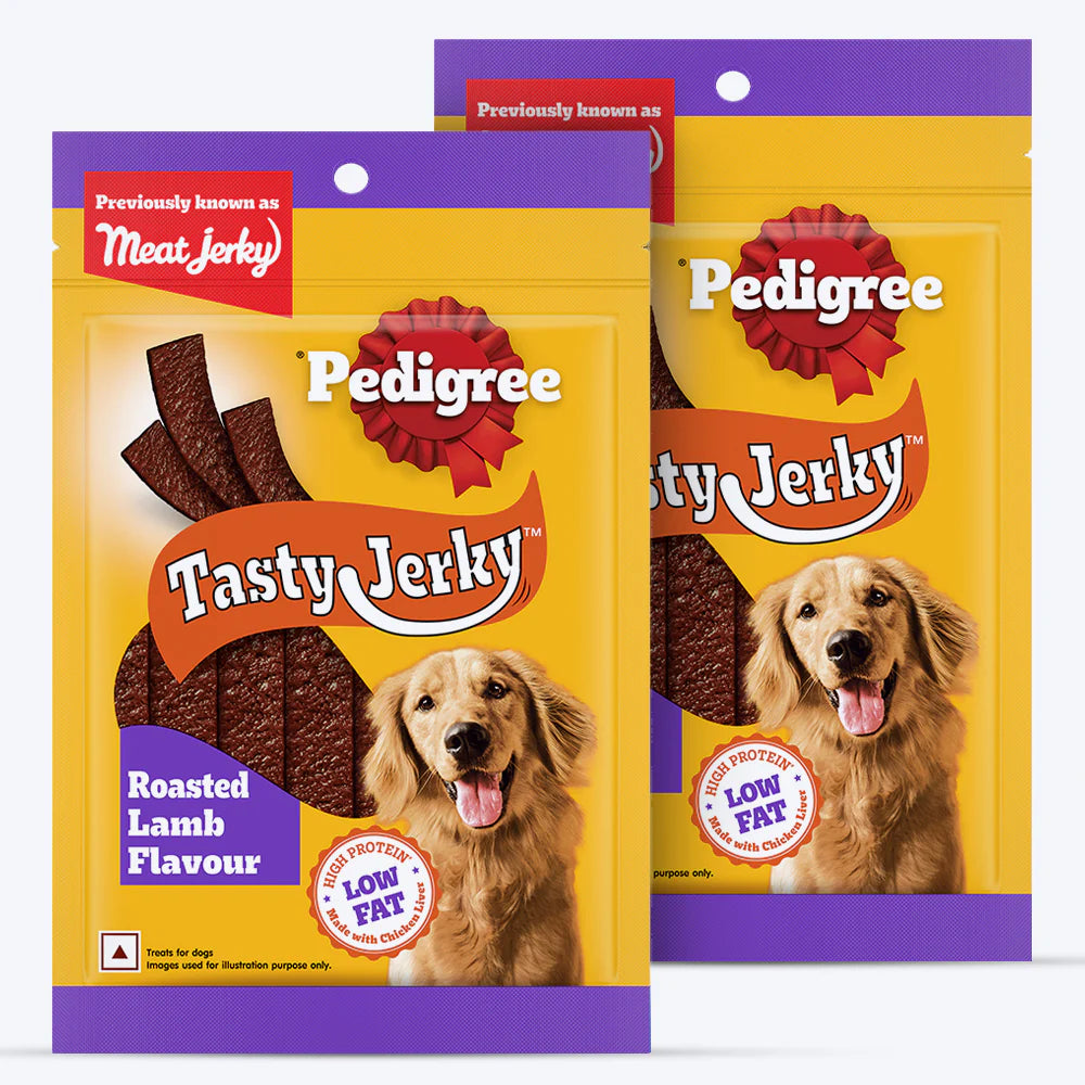 Pedigree Tasty Jerky Roasted Lamb Flavour  For Adult Dog - 70g