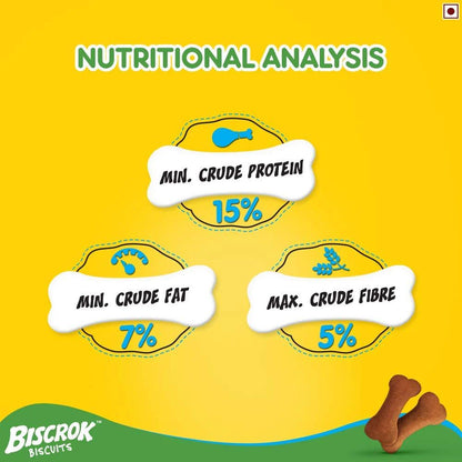 Pedigree Biscrok Chicken Flavour Dog Biscuits (Above 4 Months)-900g