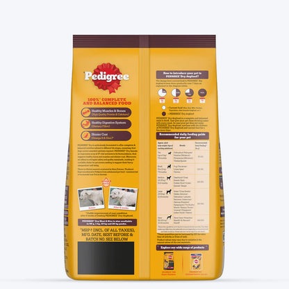 Pedigree Meat & Rice Adult Dry Dog Food
