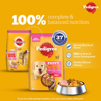 Pedigree Chicken & Milk Dry Puppy Food