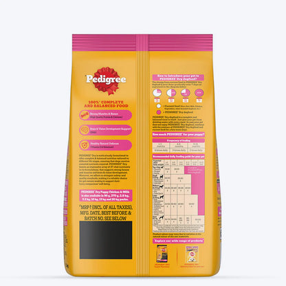 Pedigree Chicken & Milk Dry Puppy Food
