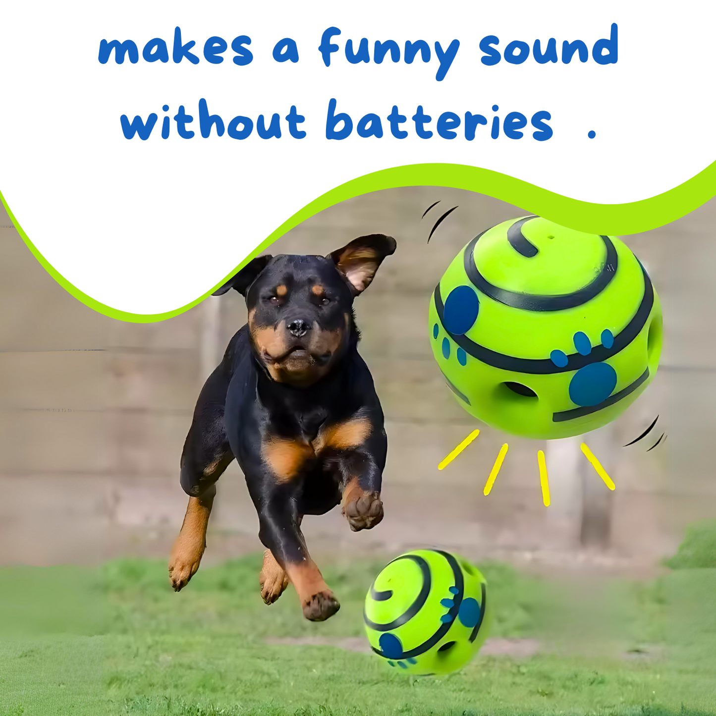 PETS EMPIRE Small Giggle Ball for Dogs