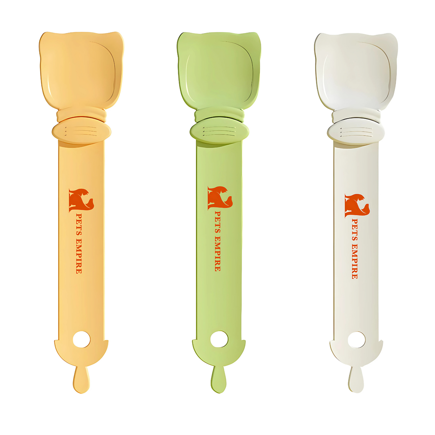 Pets Empire Cat Treat  Lickable  Spoon (Multicolor)-Pack of 3