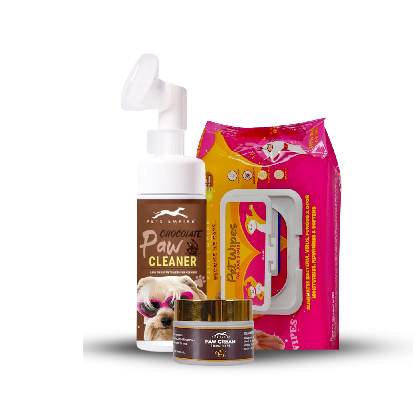 Pets Empire Paw Care Kit for Dogs - Chocolate Flavour