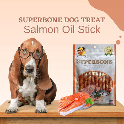 Superbone All Natural Salmon Oil Stick Dog Treat