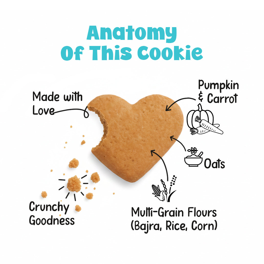 Pets Empire barkbites Carrot & Pumkin Jar- 350g