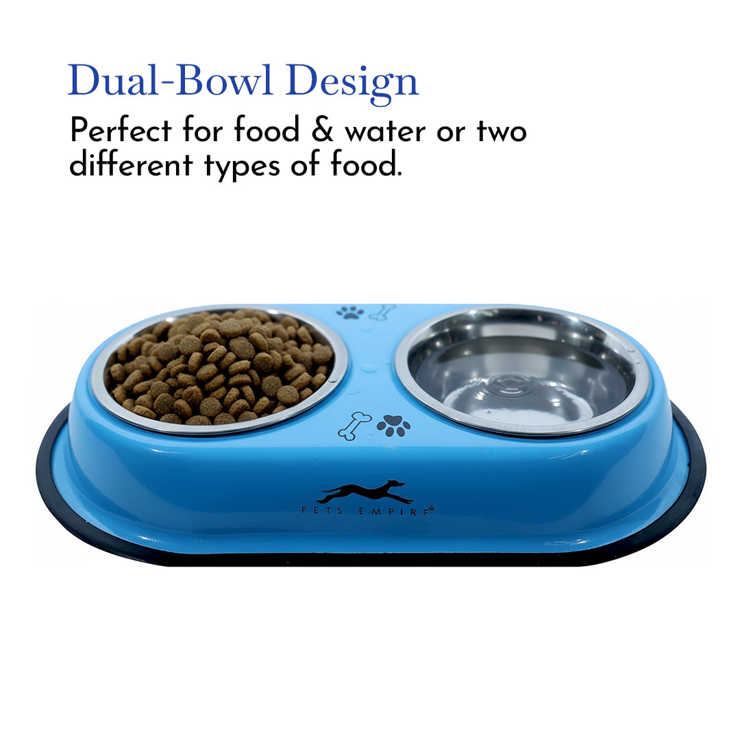 Pets Empire Puppies Dog & Cat Food Bowls