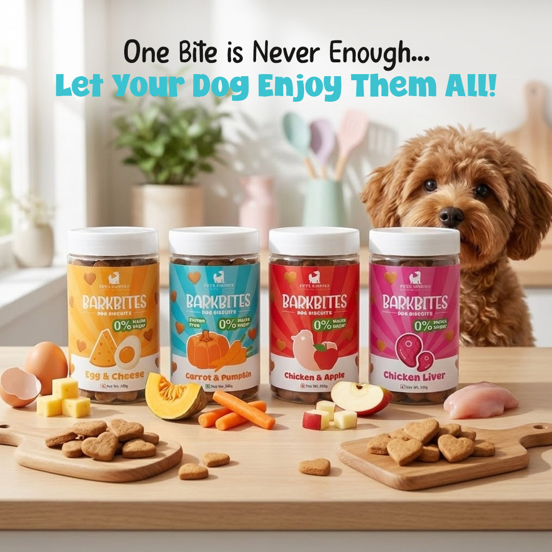 Pets Empire barkbites Carrot & Pumkin Jar- 350g