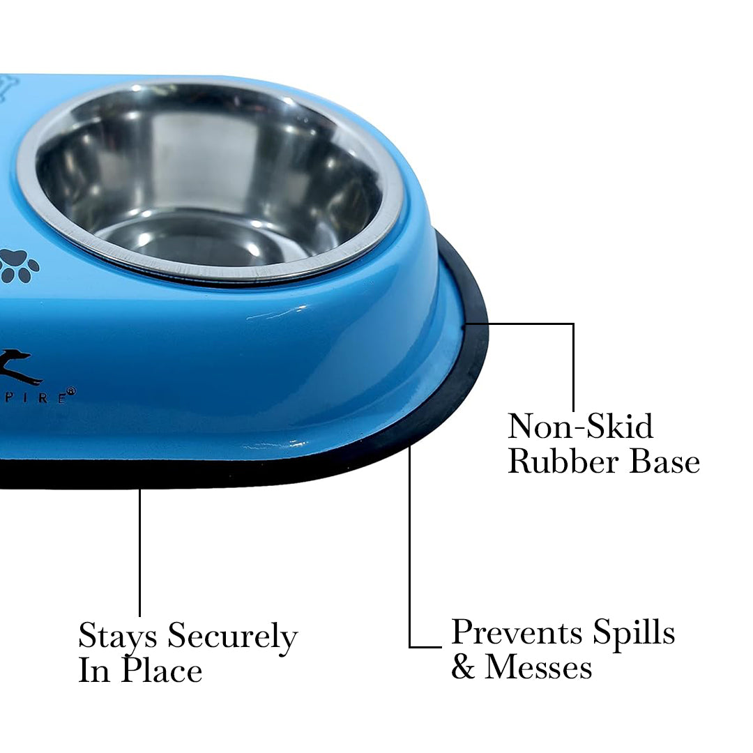 Pets Empire Puppies Dog & Cat Food Bowls