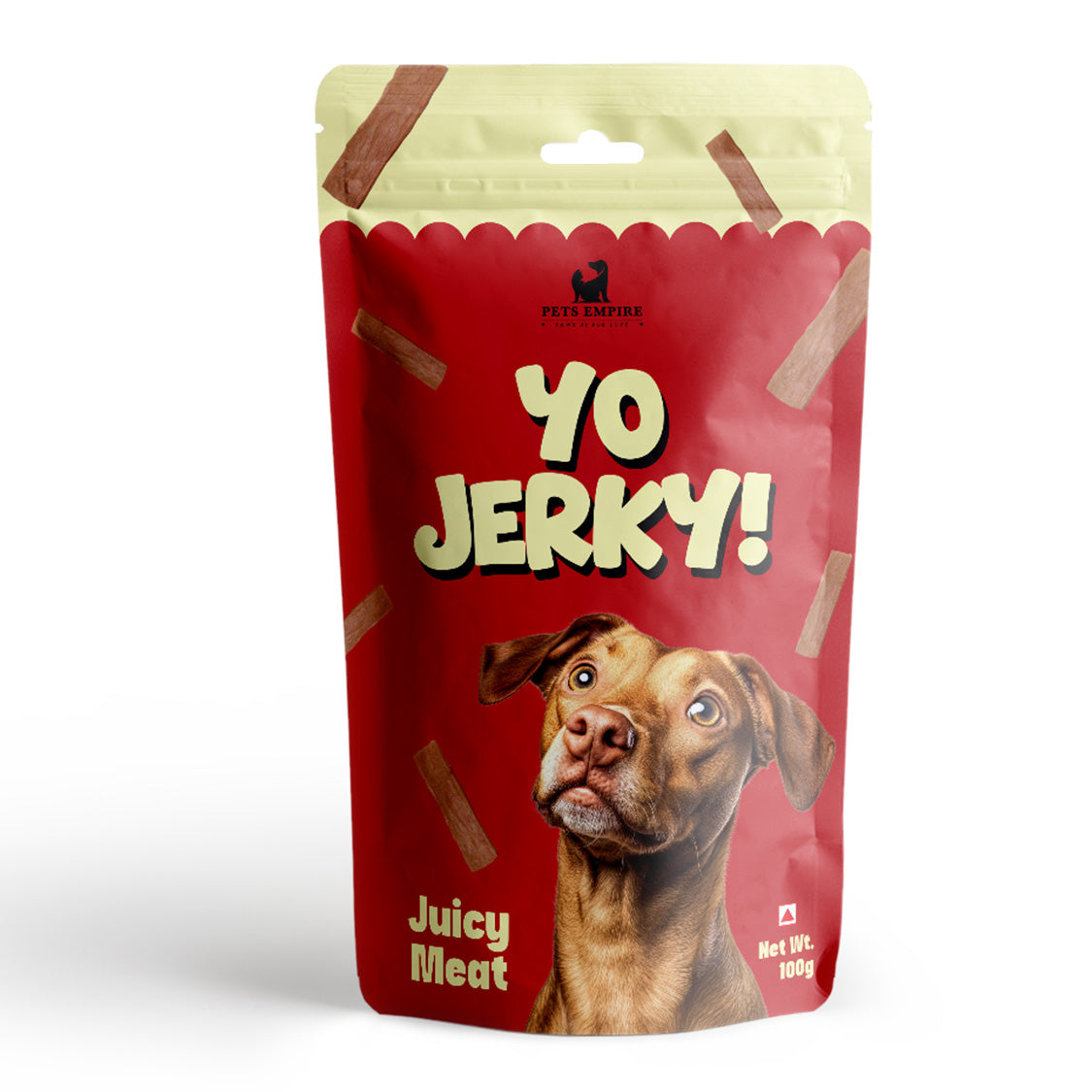 YO Jerky Treats For Dogs - Meat Flavour (100gms)
