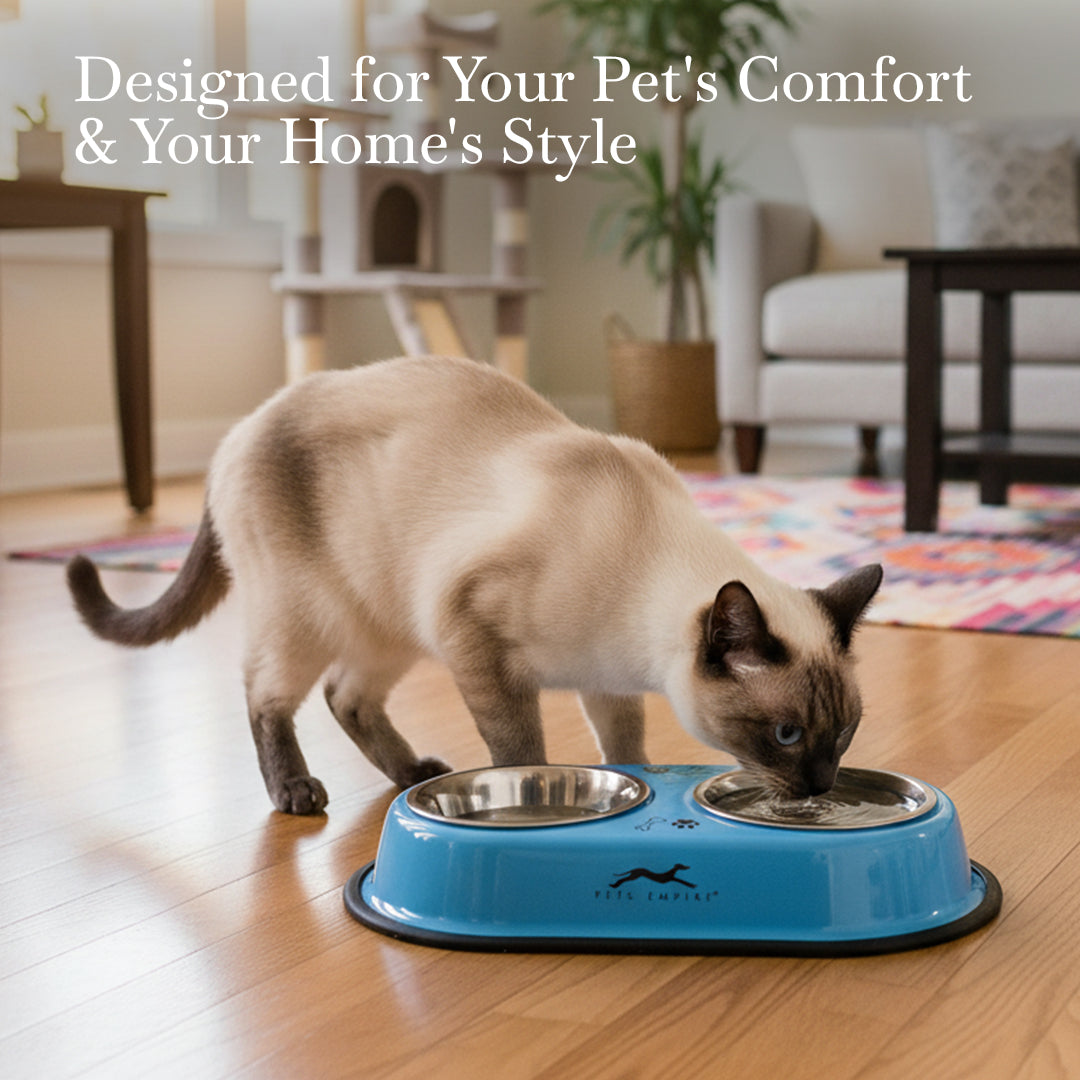 Pets Empire Puppies Dog & Cat Food Bowls