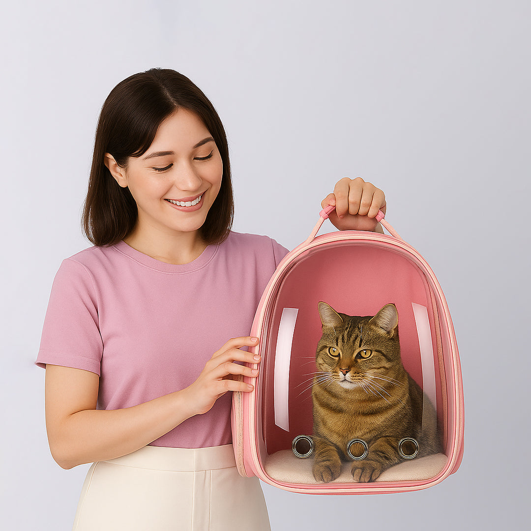 Pets Empire Backpack for Cats/ Puppies- Pink