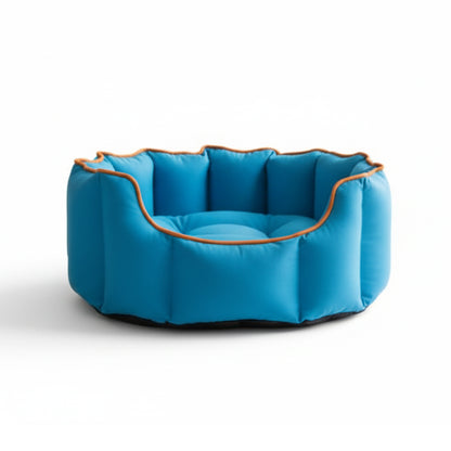 Pets Empire Cozy Electric Blue Bed for Dogs & Puppies