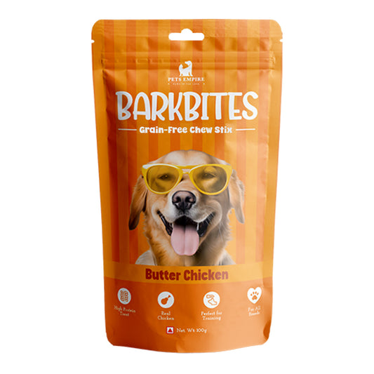 Pets Empire Barkbite Stix For Dogs ( Butter Chicken ) 100gms