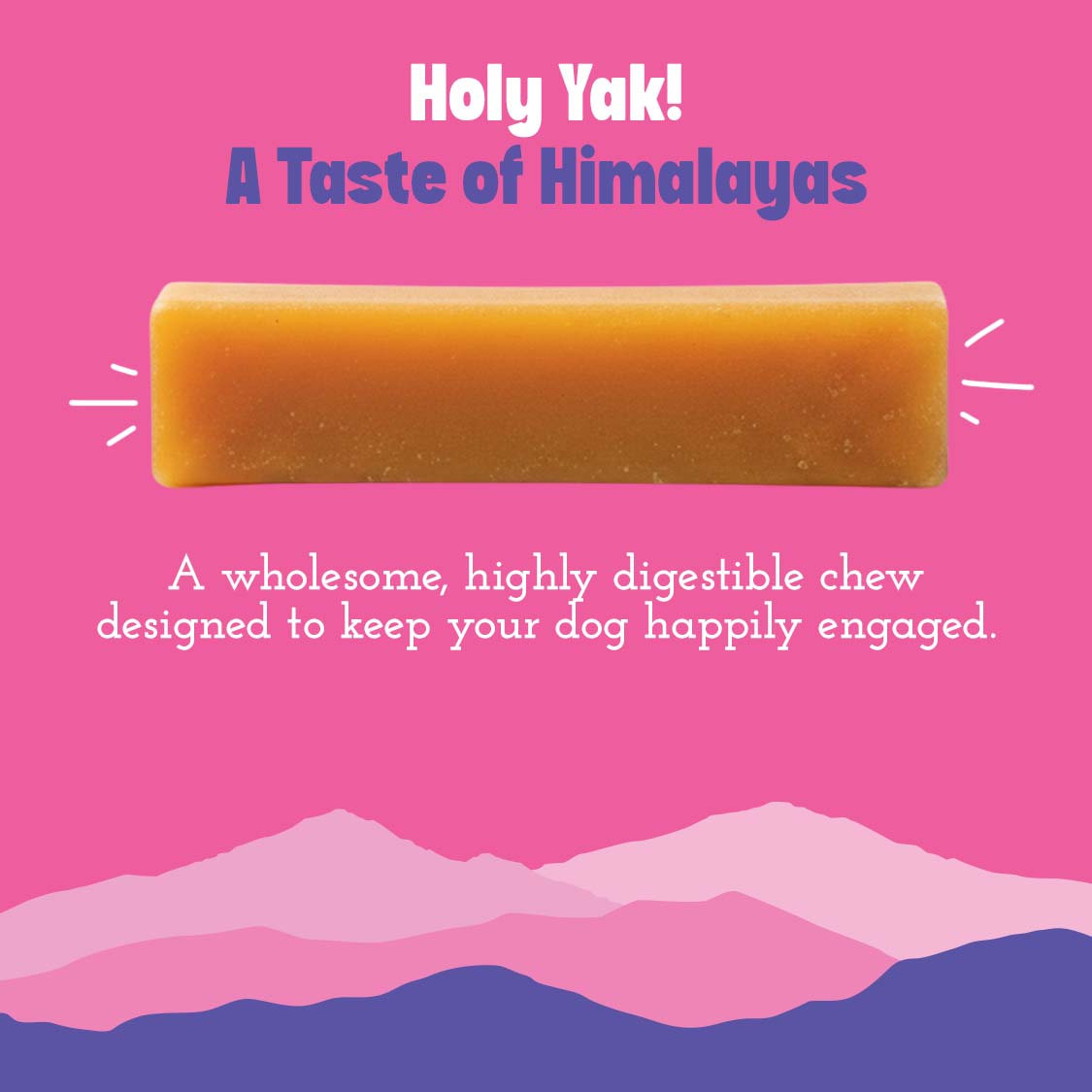 Pets Empire Holy Yak! High protien Yak Chew for Dogs