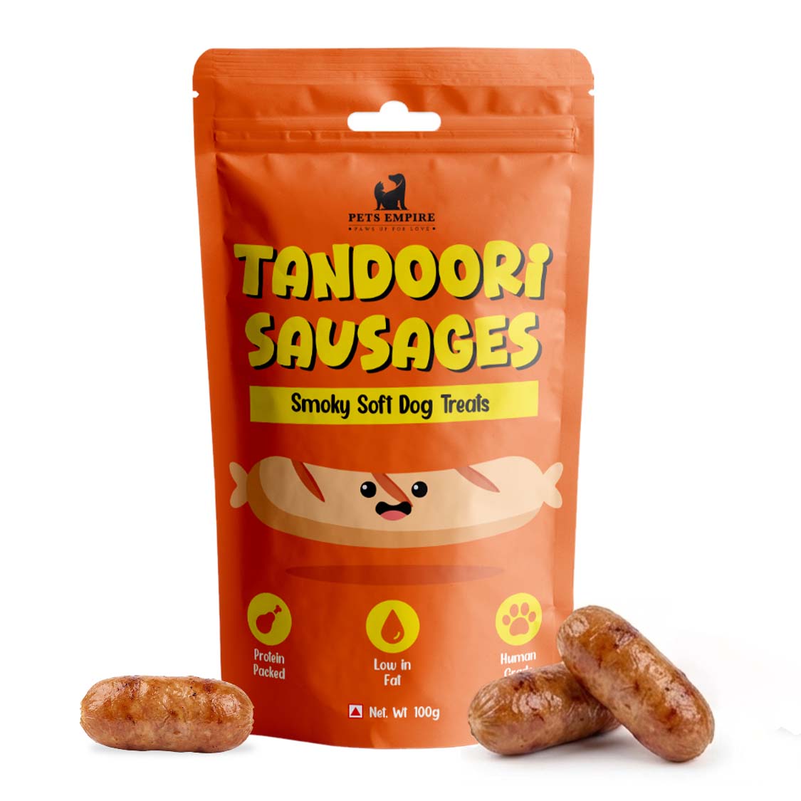 Pets Empire Tandoori Sausage Treats for dogs (100gms)