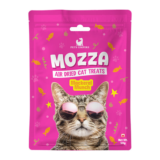 Pets Empire Mozza Mackerel Munch Treat for cats ( 50gms)