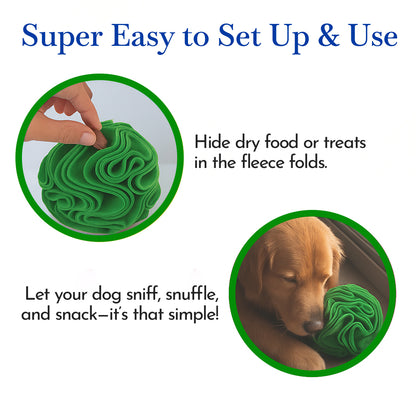 Pets Empire Interactive Snuffle Ball for Dogs – Stimulating Sniff & Play Ball (Green)