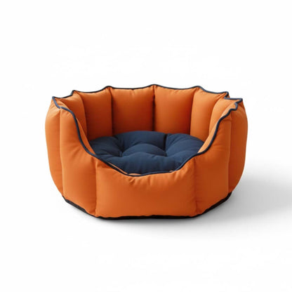 Pets Empire Cozy Pumpkin Spice Bed for Dogs & Puppies