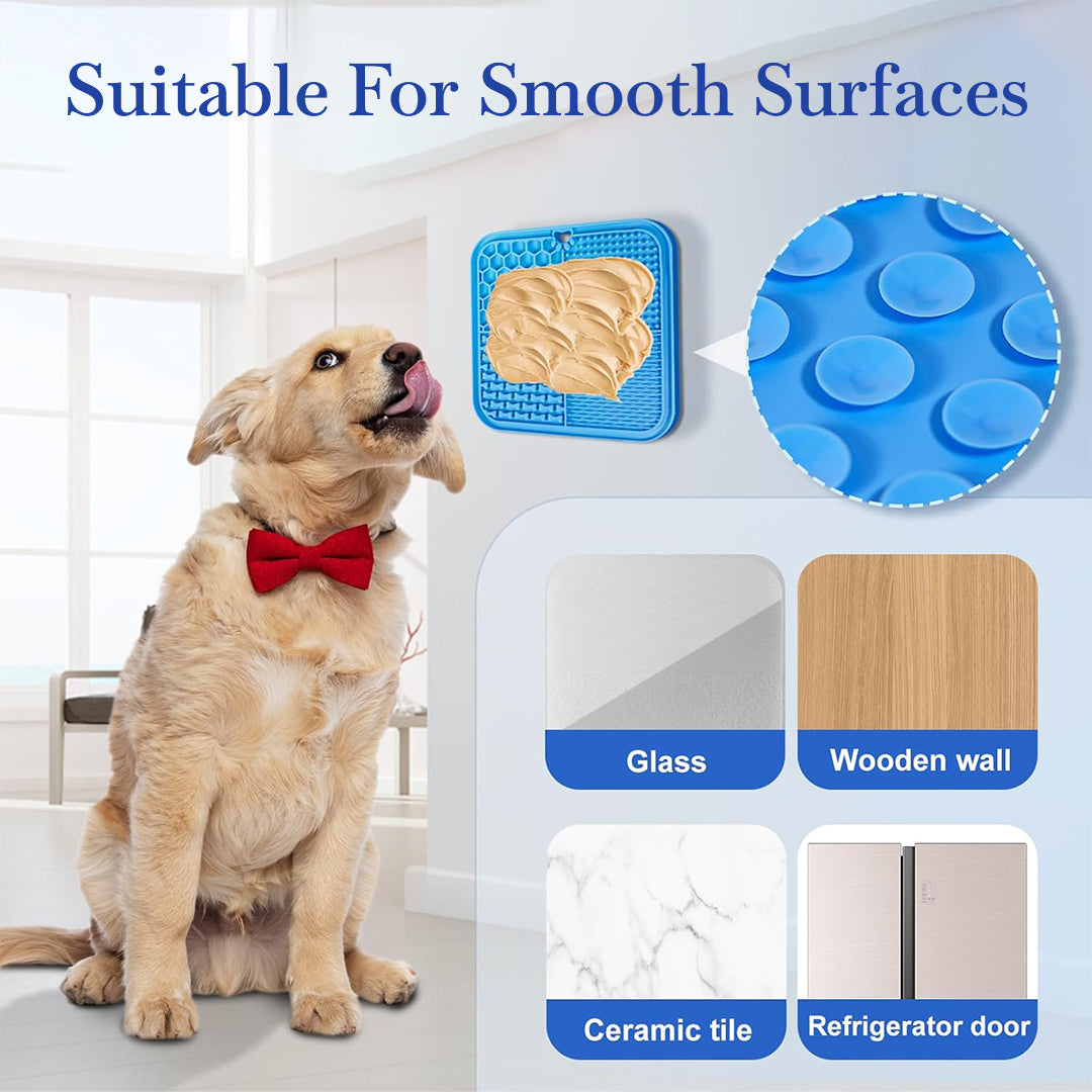 Pets Empire Dog Lick Pad – Silicone Washing Distraction Mat
