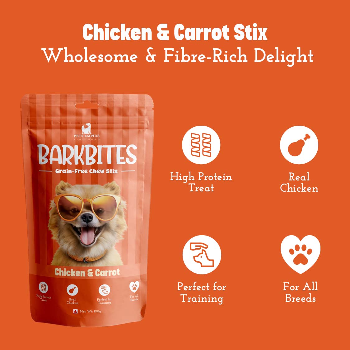 Pets Empire  Barkbite Chew Stix For Dogs