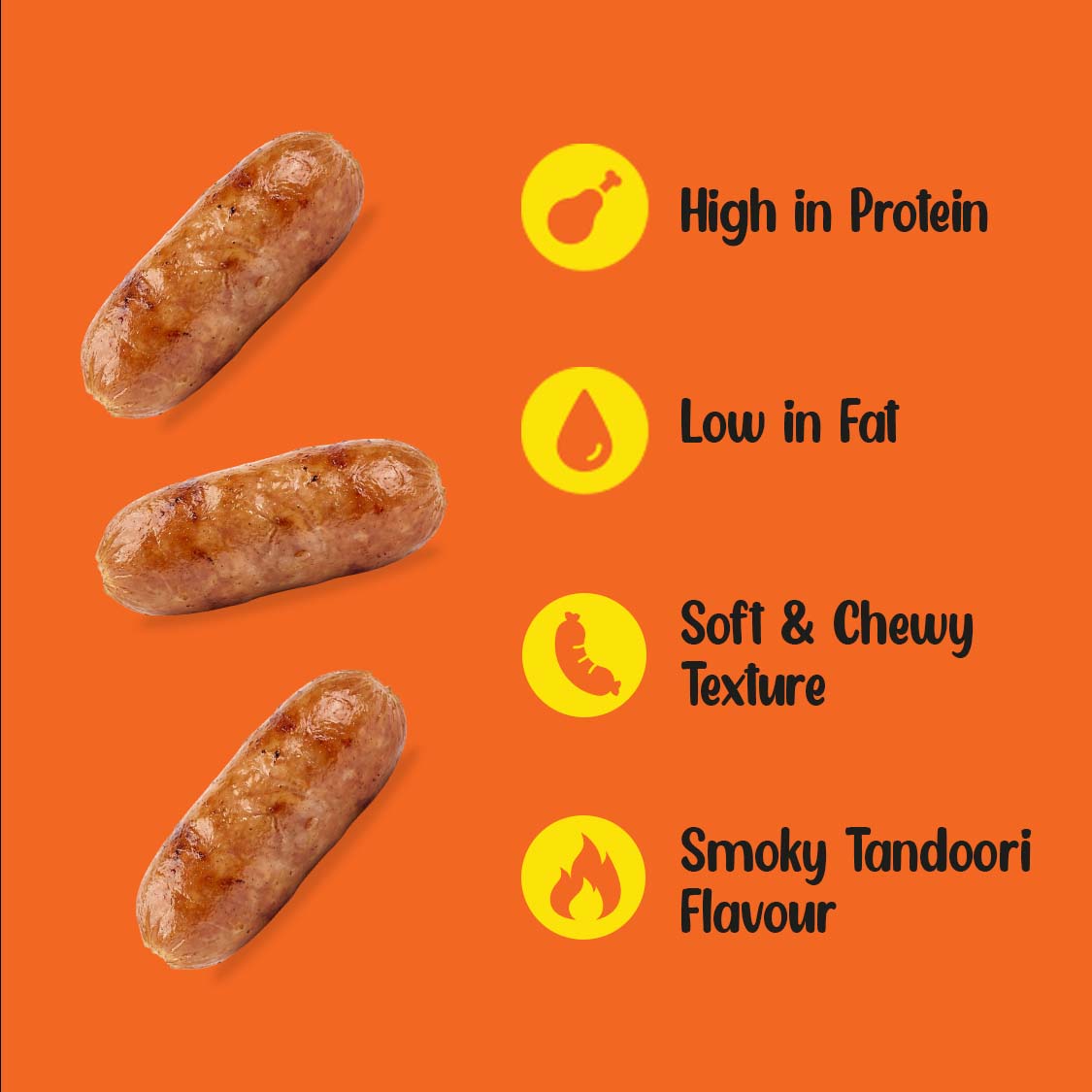 Pets Empire Tandoori Sausage Treats for dogs (100gms)