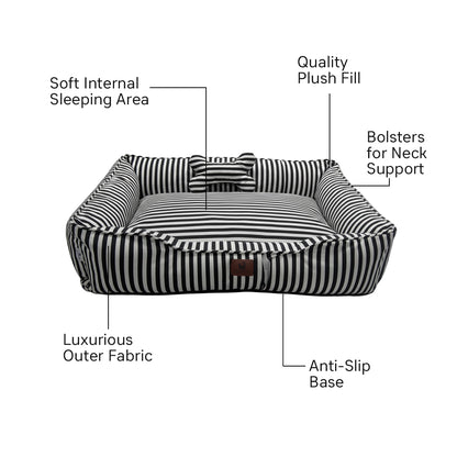 Pets Empire Monochrome Comfort Bed For dogs