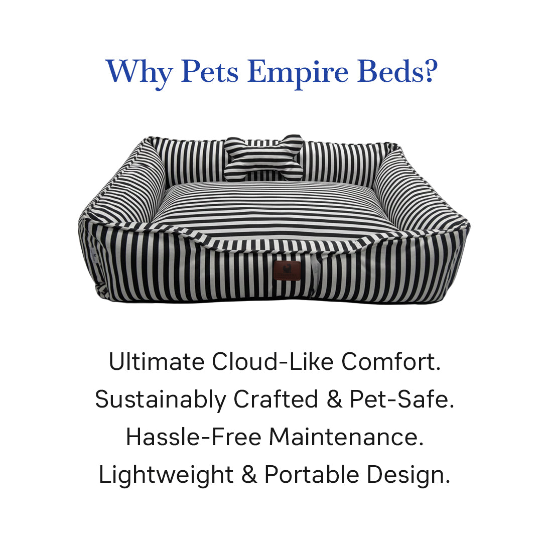 Pets Empire Monochrome Comfort Bed For dogs