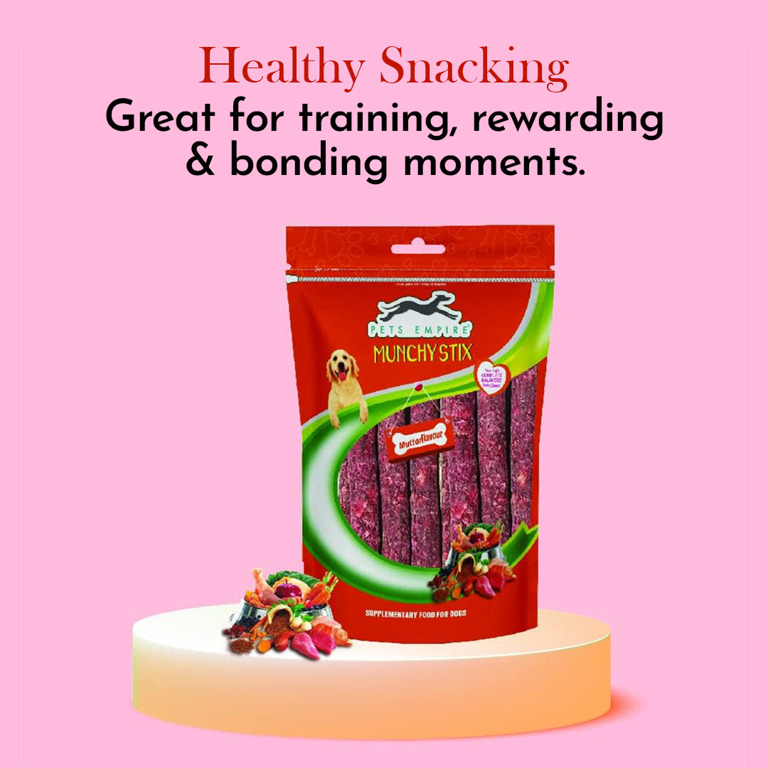 Pets Empire Dog Munchy Sticks Mutton Flavor-1kg