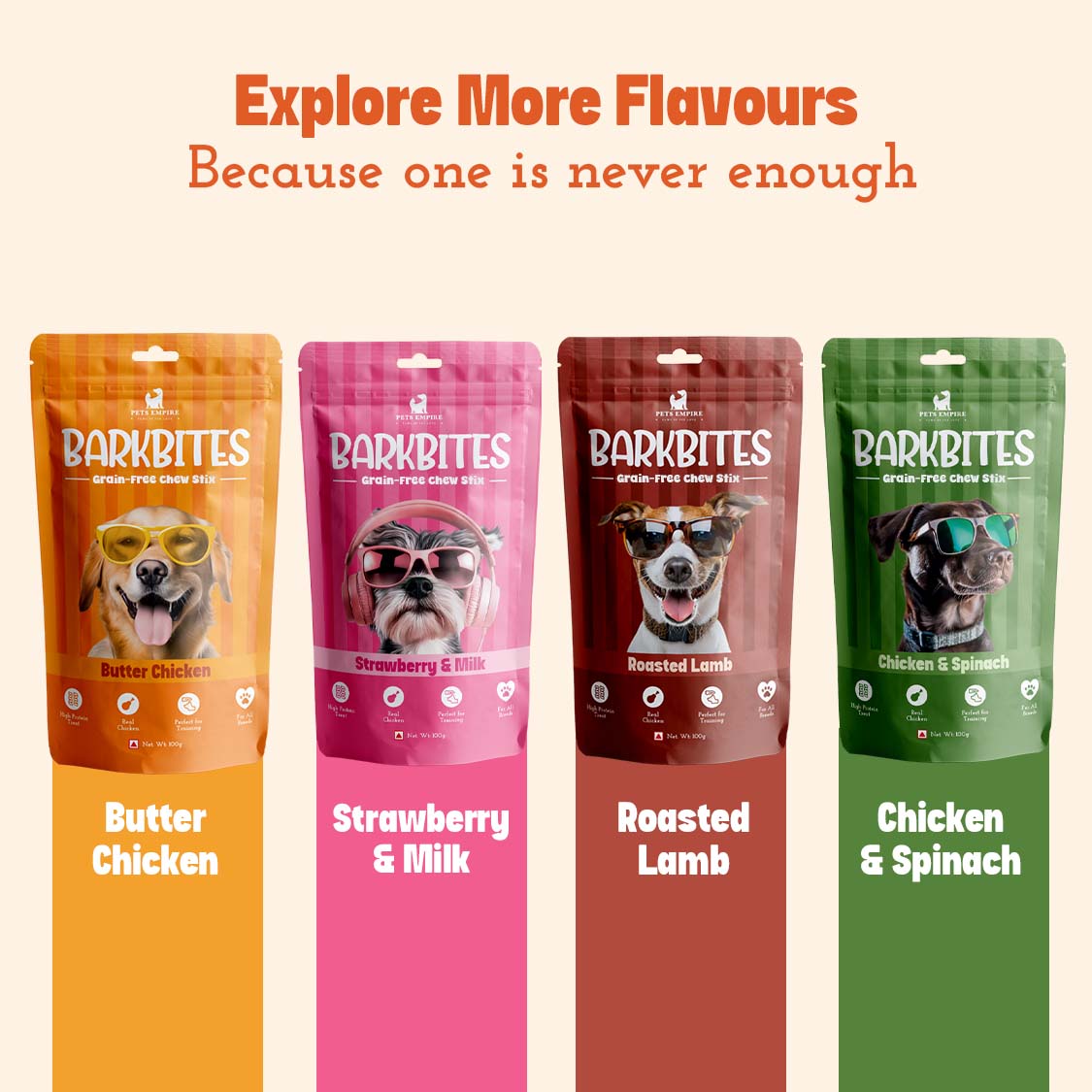 Pets Empire  Barkbite Chew Stix For Dogs